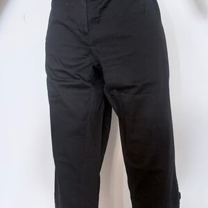 Black Cropped Pants